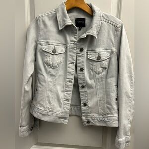 Liverpool Light Gray Denim Jacket